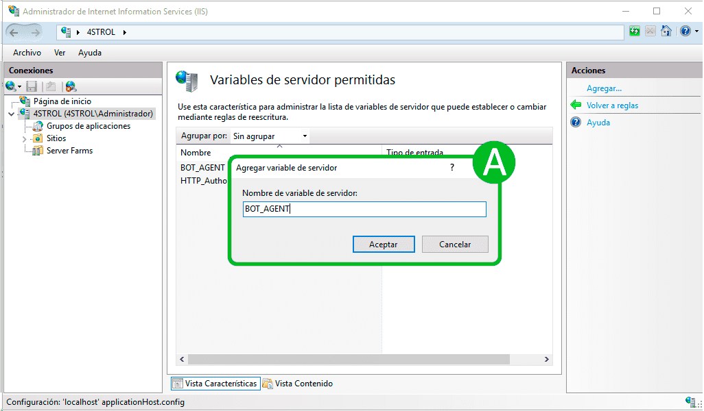 Integrating PERENDER with IIS